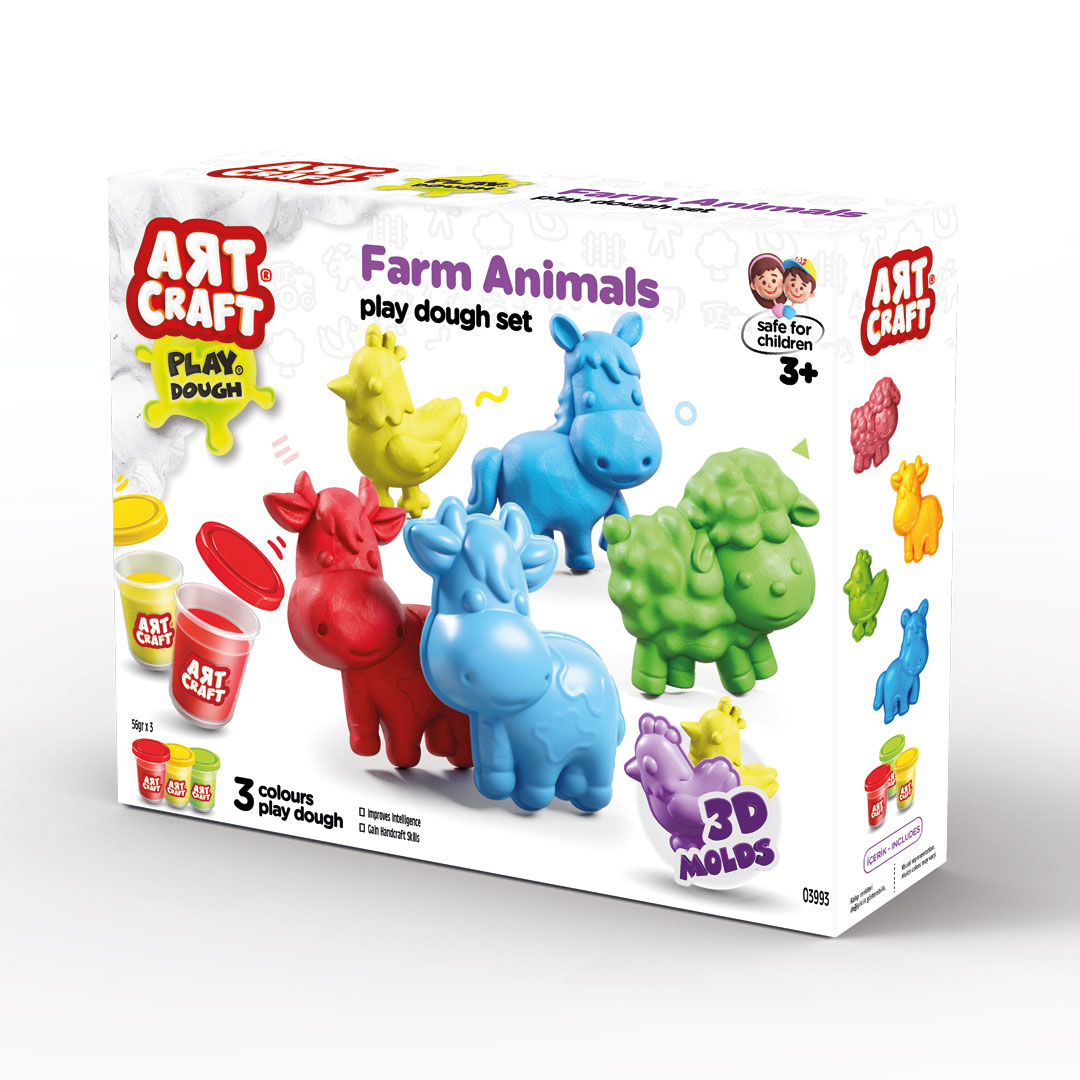 Art Craft Çiftlik Hayvanları Hamur Set 168 Gr