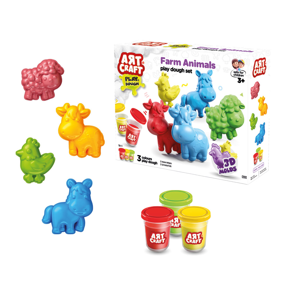 Art Craft Çiftlik Hayvanları Hamur Set 168 Gr